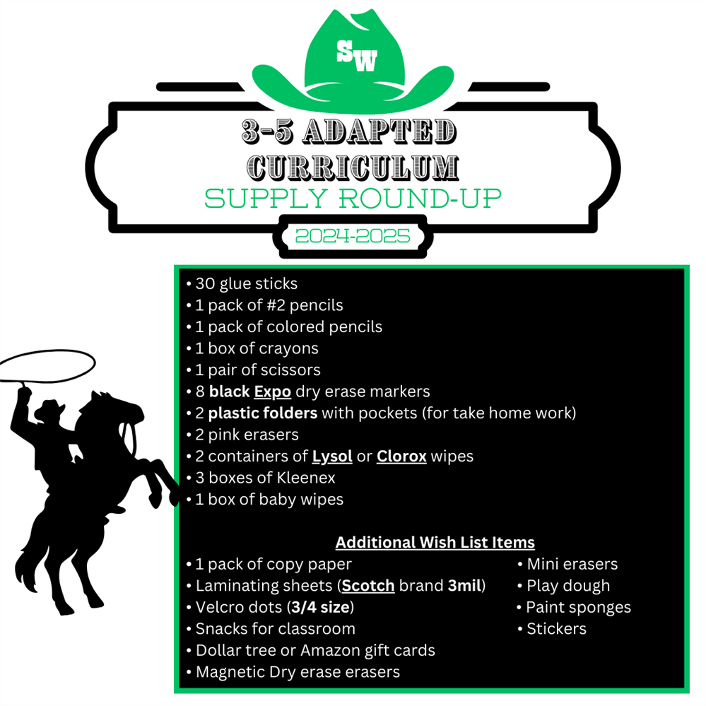 Supply List 